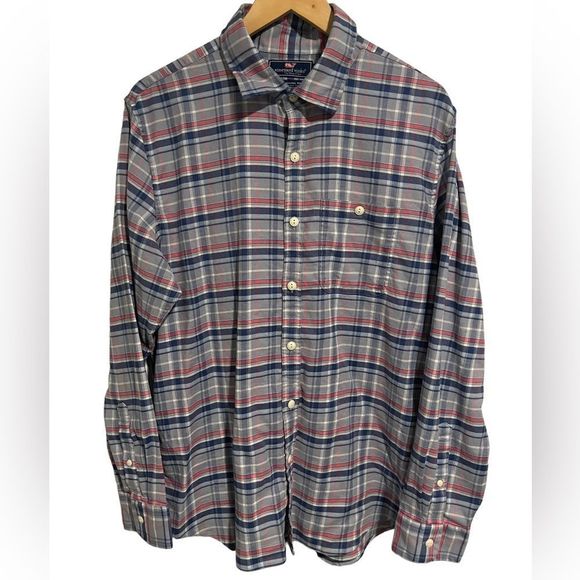 Vineyard Vines Other - (Sold)VINEYARD VINES NWT Mens Slim Longshore Flannel Button Down Shirt, L